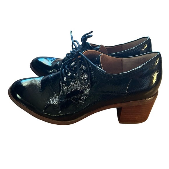 Sofft Patience Black Patent Pumps Sofft Patent Leather Shoes Size 7.5M - Picture 2 of 10